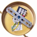 Lampa sufitowa regulowana kielichy 6 x E27 Złota Abruzzo Riviera 10.webp