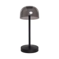 Lampa Stołowa ładowalna Zewnętrzna Czarna USB 3W 5H CCT IP44 Abruzzo Renaro.webp