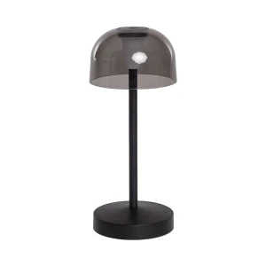 Lampa Stołowa ładowalna Zewnętrzna Czarna USB 3W 5H CCT IP44 Abruzzo Renaro