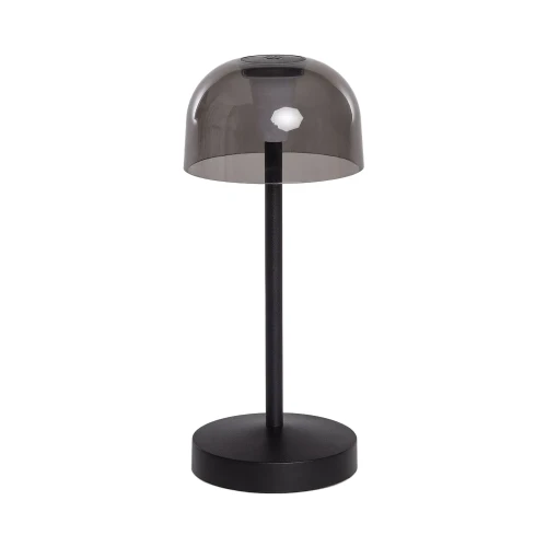 Lampa Stołowa ładowalna Zewnętrzna Czarna USB 3W 5H CCT IP44 Abruzzo Renaro.webp