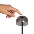 Lampa Stołowa ładowalna Zewnętrzna Czarna USB 3W 5H CCT IP44 Abruzzo Renaro 5.webp