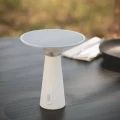 Lampa Stołowa ładowalna zewnętrzna Biała USB z panelem solarnym 3W 5H CCT Abruzzo Lorento 7.webp