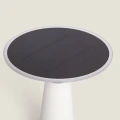 Lampa Stołowa ładowalna zewnętrzna Biała USB z panelem solarnym 3W 5H CCT Abruzzo Lorento 9.webp