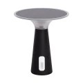 Lampa Stołowa ładowalna zewnętrzna Czarna USB z panelem solarnym 3W 5H CCT Abruzzo Lorento.webp