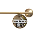 Lampa sufitowa Mosiężna złota mleczne kule 4xG9 Abruzzo Murano 9.webp