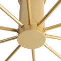 Lampa Sufitowa złota szklana 10xE27 Abruzzo Costera 8.webp