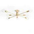 Lampa Sufitowa złota szklana 8xE27 Abruzzo Costera 3.webp