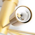 Lampa Sufitowa złota szklana 8xE27 Abruzzo Costera 11.webp
