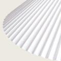 Lampa Wisząca z drewna i tkaniny Ø47cm Biała Abruzzo Avorio 6.webp
