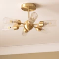 Lampa Sufitowa 6XG9 Złota szklana Abruzzo Tivaro 3.webp