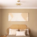 Lampa Sufitowa 6XG9 Złota szklana Abruzzo Tivaro 4.webp