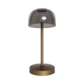 Lampa Stołowa ładowalna Zewnętrzna złota USB 3W 5H CCT IP44 Abruzzo Renaro.webp