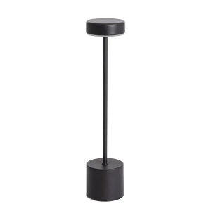 Lampa Stołowa Ładowalna USB 3000K Czarna Abruzzo Radici