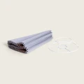 Lampa Wisząca z drewna i tkaniny Ø47cm brązowa Abruzzo Avorio 5.webp