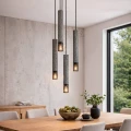 Lampa Wisząca z betonu szary 4XG9 Abruzzo Crateri 3.webp