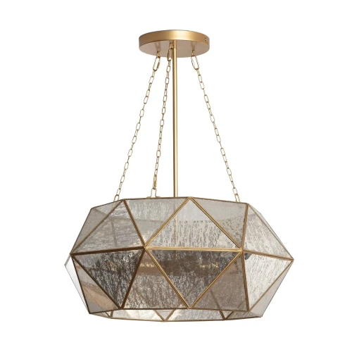 Lampa Wisząca Ø66cm z metalu i szkła 4XE27 Abruzzo Galassia.webp