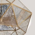 Lampa Wisząca Ø66cm z metalu i szkła 4XE27 Abruzzo Galassia 5.webp