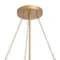 Lampa Wisząca Ø66cm z metalu i szkła 4XE27 Abruzzo Galassia 6.webp