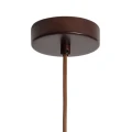 Lampa Wisząca okrągła z kamieniai drewna E27 Abruzzo Lorenzo 7.webp