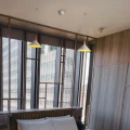 Lampa Wisząca 2xe27 Biała mtalowo Biała Abruzzo Liranta 4.webp