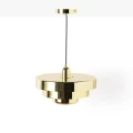 Lampa wisząca Retro Złota Ø 35cm Abruzzo Tesoro 7.webp