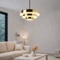 Lampa wisząca Retro Złota Ø 35cm Abruzzo Tesoro 8.webp