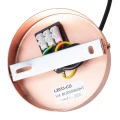 Lampa wisząca Retro Różowe złoto Ø 35cm Abruzzo Tesoro 8.webp