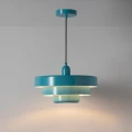 Lampa wisząca Retro Niebieska Ø 35cm Abruzzo Tesoro 5.webp