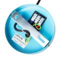 Lampa wisząca Retro Niebieska Ø 35cm Abruzzo Tesoro 8.webp