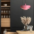 Lampa wisząca Retro Różowa Ø 35cm Abruzzo Tesoro 3.webp