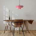 Lampa wisząca Retro Różowa Ø 35cm Abruzzo Tesoro 4.webp