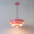Lampa wisząca Retro Różowa Ø 35cm Abruzzo Tesoro 5.webp