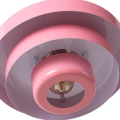 Lampa wisząca Retro Różowa Ø 35cm Abruzzo Tesoro 8.webp