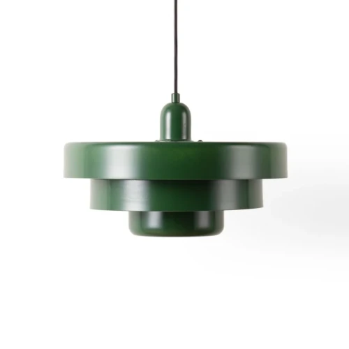 Lampa wisząca Retro Zielona Ø 35cm Abruzzo Tesoro.webp