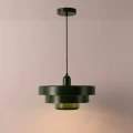 Lampa wisząca Retro Zielona Ø 35cm Abruzzo Tesoro 7.webp