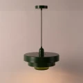 Lampa wisząca Retro Zielona Ø 35cm Abruzzo Tesoro 9.webp