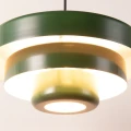 Lampa wisząca Retro Zielona Ø 35cm Abruzzo Tesoro 12.webp