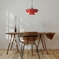 Lampa wisząca Retro Czerwona Ø 35cm Abruzzo Tesoro 2.webp