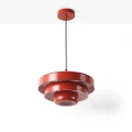 Lampa wisząca Retro Czerwona Ø 35cm Abruzzo Tesoro 3.webp