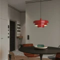 Lampa wisząca Retro Czerwona Ø 35cm Abruzzo Tesoro 4.webp
