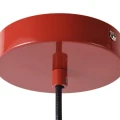 Lampa wisząca Retro Czerwona Ø 35cm Abruzzo Tesoro 8.webp