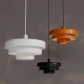 Lampa wisząca Retro pomarańczowa Ø 35cm Abruzzo Tesoro 3.webp