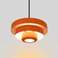 Lampa wisząca Retro pomarańczowa Ø 35cm Abruzzo Tesoro 7.webp