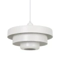 Lampa wisząca Retro Biała Ø 35cm Abruzzo Tesoro.webp