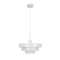 Lampa wisząca Retro Biała Ø 35cm Abruzzo Tesoro 4.webp