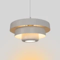 Lampa wisząca Retro Biała Ø 35cm Abruzzo Tesoro 5.webp