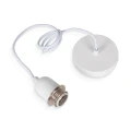 Lampa wisząca Retro Biała Ø 35cm Abruzzo Tesoro 6.webp