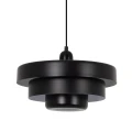 Lampa wisząca Retro Czarna Ø 35cm Abruzzo Tesoro.webp