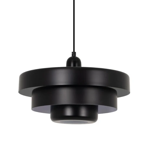 Lampa wisząca Retro Czarna Ø 35cm Abruzzo Tesoro.webp
