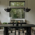 Lampa wisząca Retro Czarna Ø 35cm Abruzzo Tesoro 2.webp